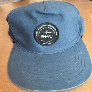 RMU Rocky Mountain Underground Alpine Equipment Hat – Blue Adjustable